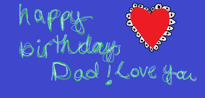 happy birthday lovely dad