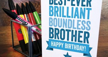 Attractive Birthday Cards to Send Your Wish to Your Dear Brother 10