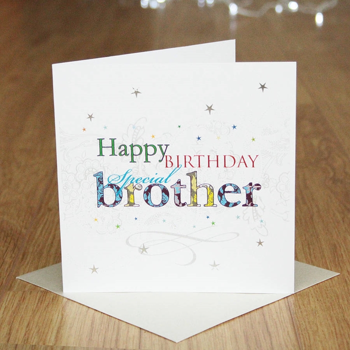 Attractive Birthday Cards to Send Your Wish to Your Dear Brother 2