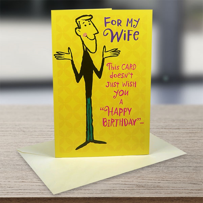 Beautiful and Impressive Birthday Cards to Send Your Wish to Your Dear Wife 2