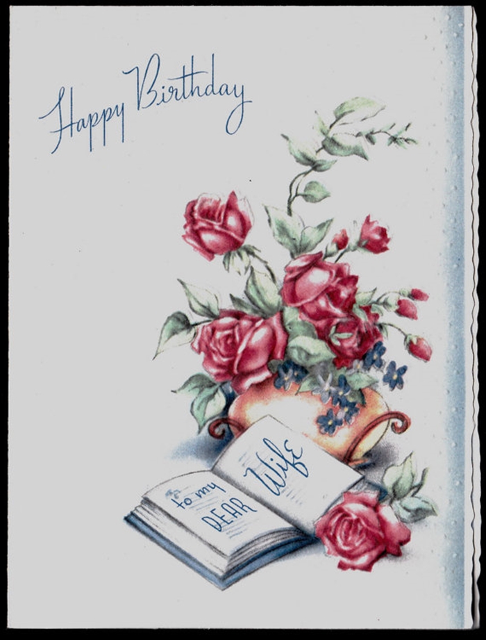 Beautiful and Impressive Birthday Cards to Send Your Wish to Your Dear Wife 5