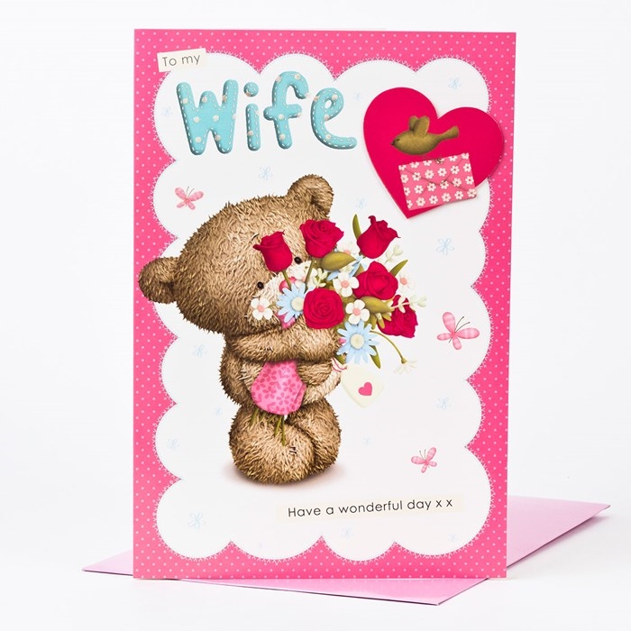 Impressive and Colorful Birthday Cards That Can Touch Your Wife’s Heart 5