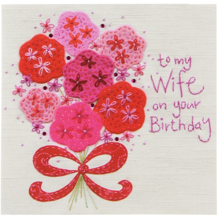 Impressive and Colorful Birthday Cards That Can Touch Your Wife’s Heart 7