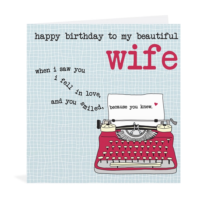 Lovely and Unique Birthday Cards to Send to Your Beloved Wife 6