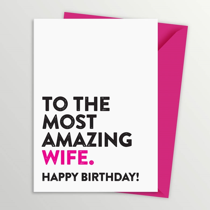 Lovely and Unique Birthday Cards to Send to Your Beloved Wife 9