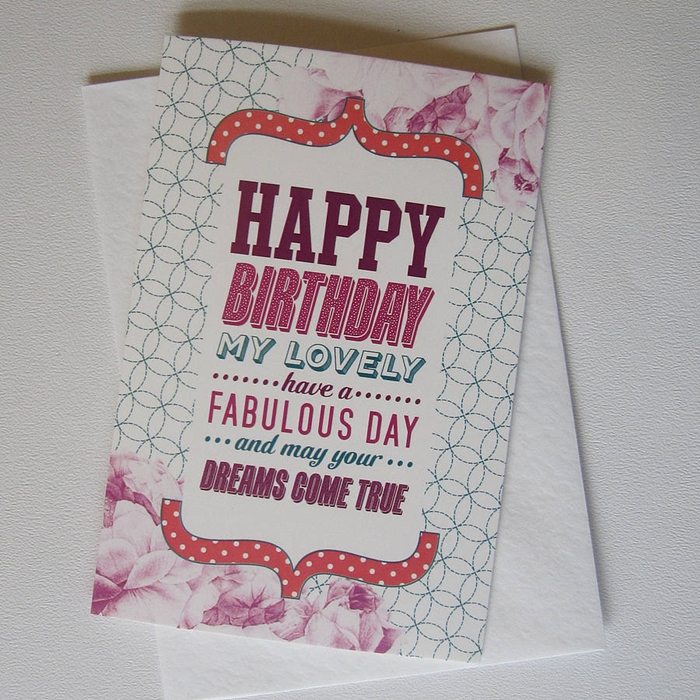 Romantic Birthday Cards That Your Girlfriend Will be Impressed 4