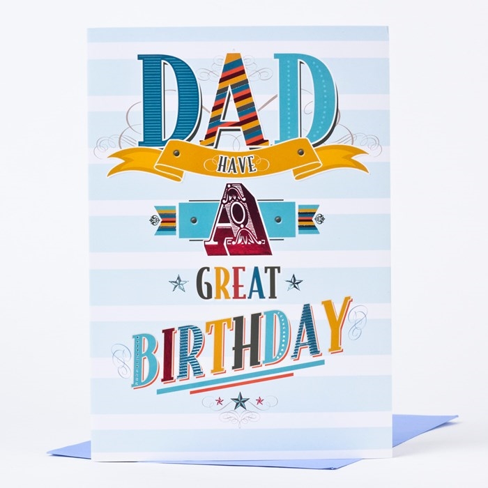 Beautiful and Impressive Birthday Cards to Send Your Love to Dad 9
