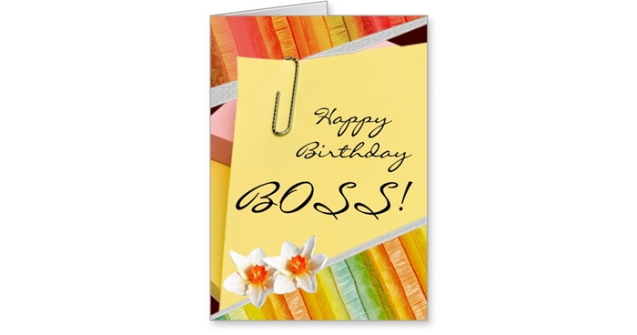 The Collection of Great and Colorful Birthday Cards to Send to Your Boss 5