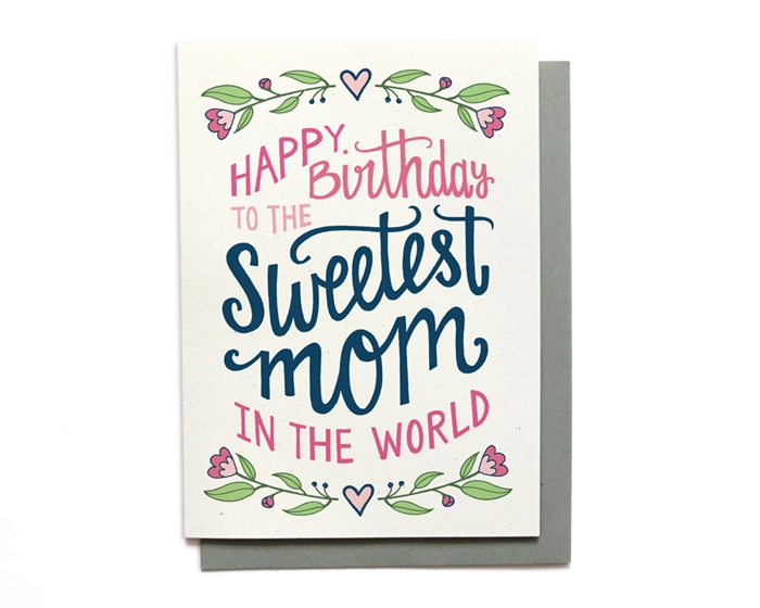 The Nice and Lovely Birthday Cards to Send to Mom on Her Birthday 1