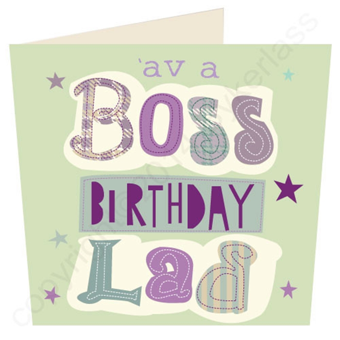 Unique and Wonderful Birthday Cards to Show Your Respect to Your Boss 4