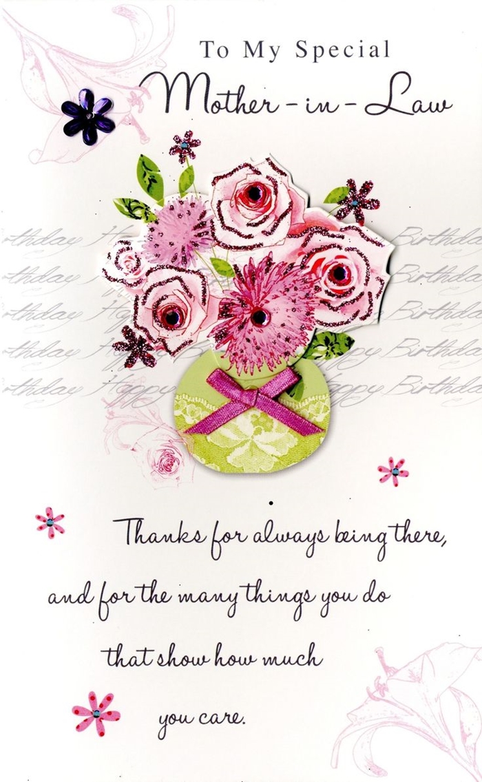 Beautiful Birthday Cards to Send to Your Mother-in-Law on Her Birthday 2