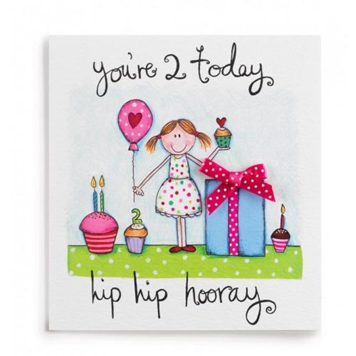 The Collection of Colorful and Pretty Birthday Cards to Send to Your Treasured Daughter 2