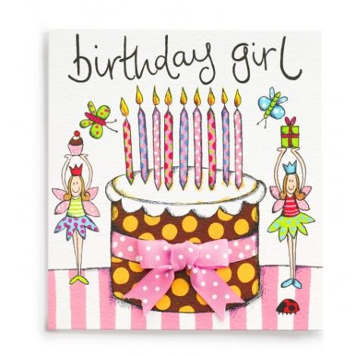 The Collection of Colorful and Pretty Birthday Cards to Send to Your Treasured Daughter 7