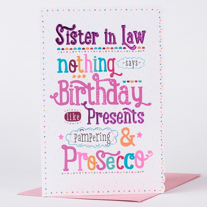 The Best Collection of Wonderful Birthday Cards for Sister-in-Law 7