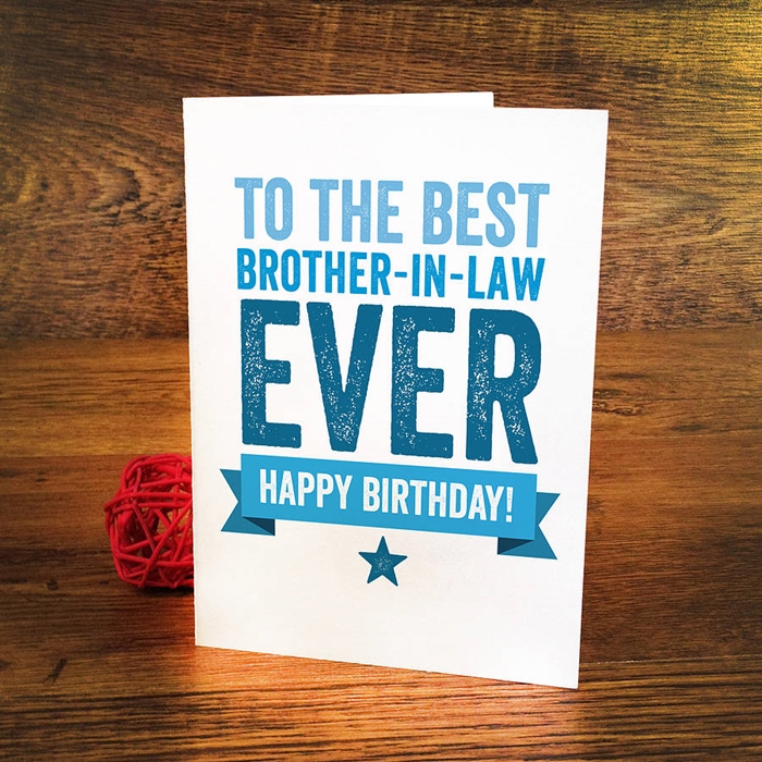 Wonderful Birthday Cards That Can Make Your Brother-in-law Surprised 1
