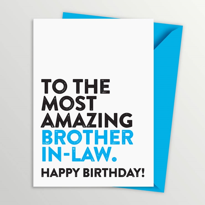 Wonderful Birthday Cards That Can Make Your Brother-in-law Surprised 9