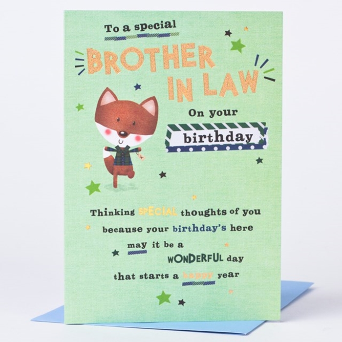 Wonderful Birthday Cards to Express Your Care to Your Brother-in-Law 1