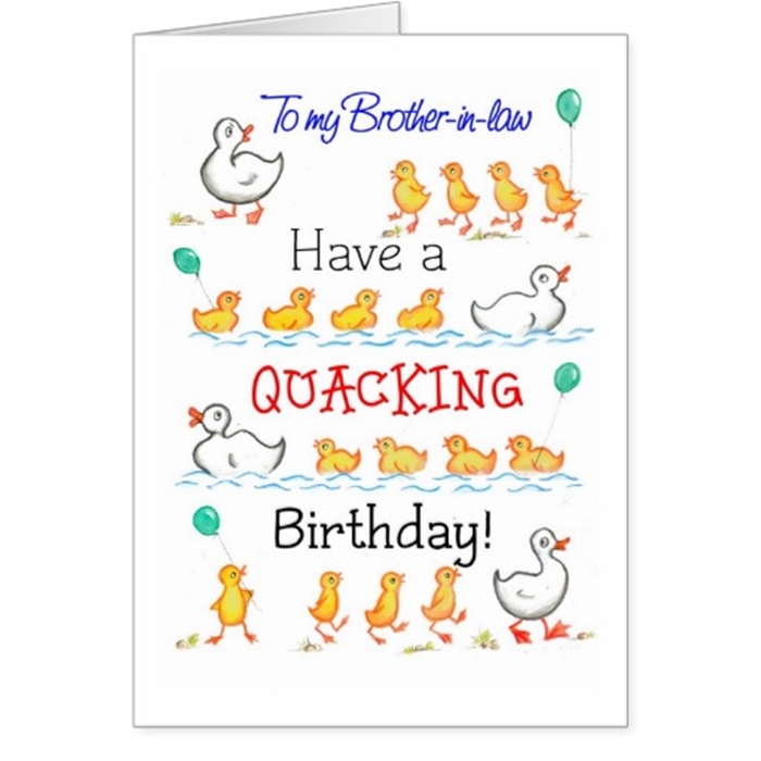 Wonderful Birthday Cards to Express Your Care to Your Brother-in-Law 4